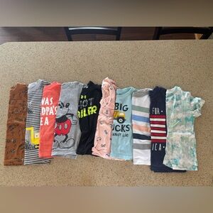 Assorted Kids Graphic T-Shirts 2T